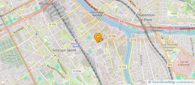 localisation de l'entreprise CYMRUIMMO à IVRY-SUR-SEINE
