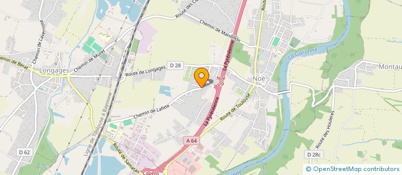 localisation de l'entreprise CYMURSAN à TOULOUSE