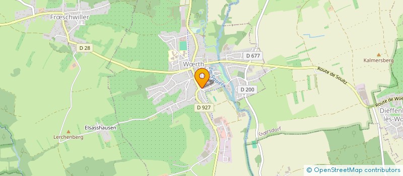 localisation de l'entreprise CYNA  WOERTH