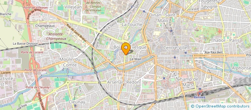 localisation de l'entreprise CYNA  RENNES