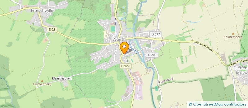 localisation de l'entreprise CYNA COIFFURE  WRTH