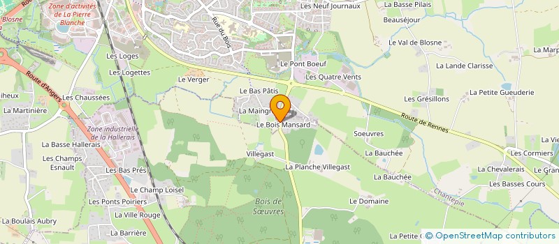 localisation de l'entreprise CYNA IMMOBILIER  VERN-SUR-SEICHE