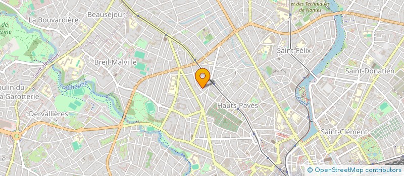 localisation de l'entreprise CYNAC INVESTISSEMENT  NANTES