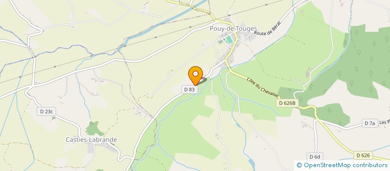 localisation de l'entreprise CYNAMECA à CAPENS