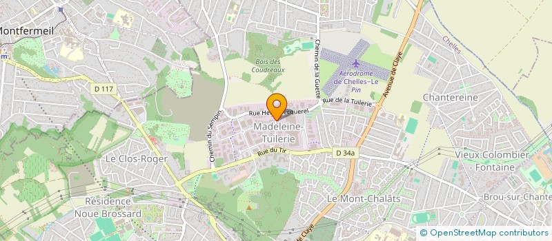 localisation de l'entreprise CYNAS AUTO  CHELLES