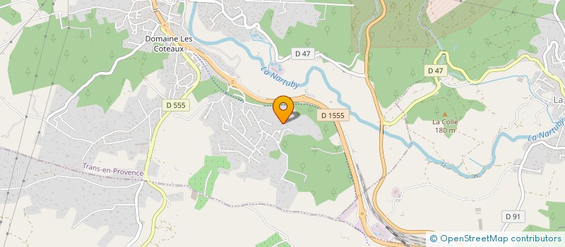 localisation de l'entreprise CYNAVAL à TRANS-EN-PROVENCE