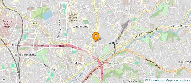 localisation de l'entreprise CYNEGETYQUE ET BIOGNOSE BATARELLOISE à MARSEILLE 13EME