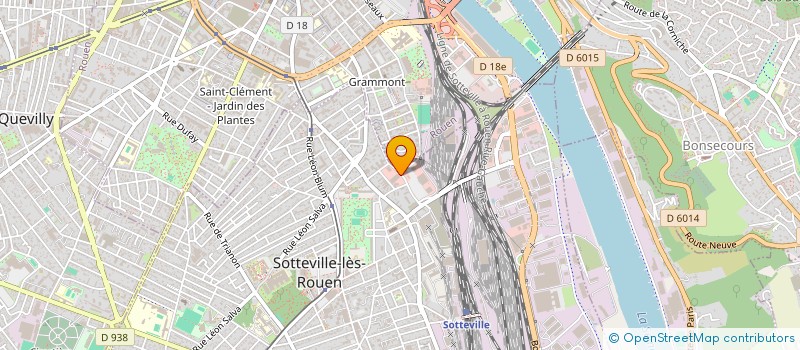 localisation de l'entreprise CYNELL à SOTTEVILLE-LES-ROUEN
