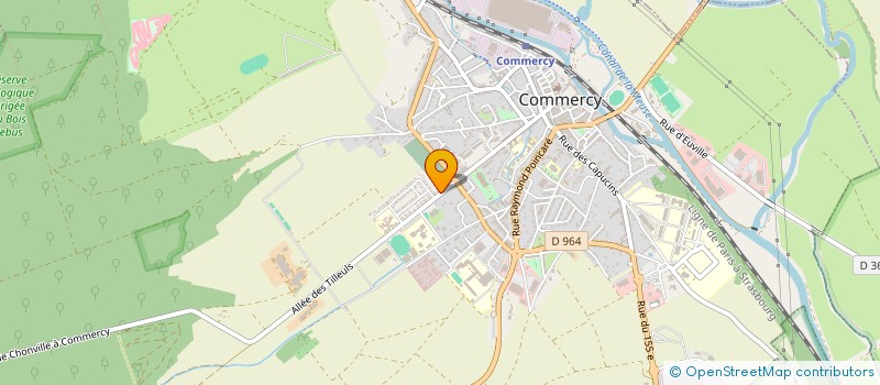 localisation de l'entreprise CYNERGIE à COMMERCY