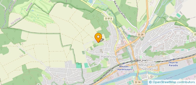 localisation de l'entreprise CYNFEIRDD  HARDRICOURT