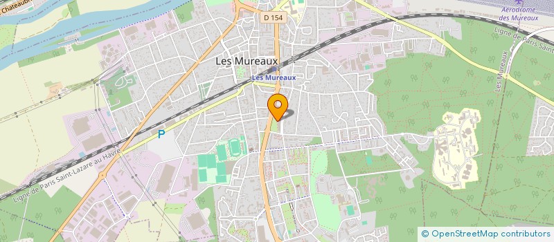 localisation de l'entreprise CYNIER à LES MUREAUX