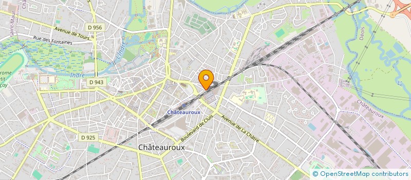 localisation de l'entreprise CYNILOULO à CHATEAUROUX
