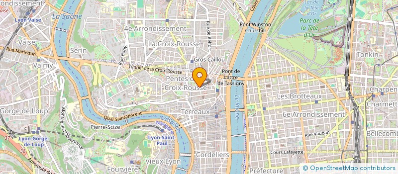 localisation de l'entreprise CYNINI à LYON