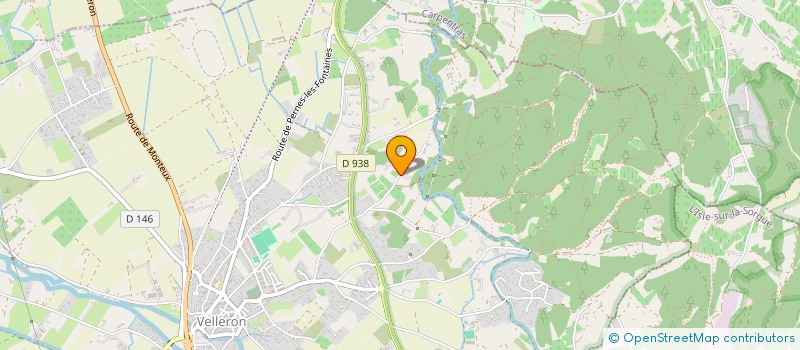 localisation de l'entreprise CYNO CERT  VELLERON