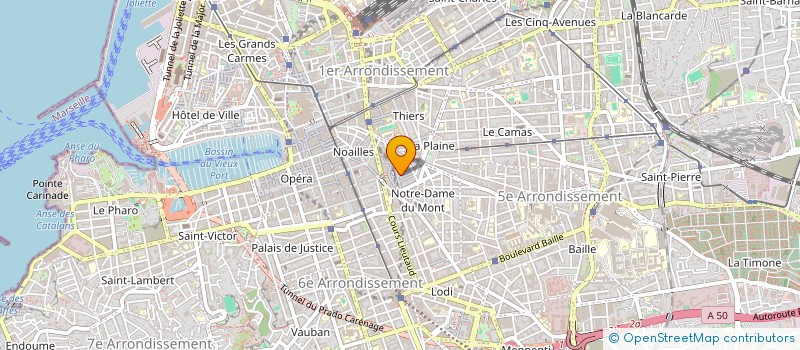 localisation de l'entreprise CYNODON à MARSEILLE