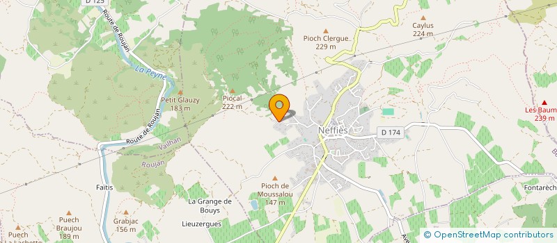 localisation de l'entreprise CYNOLOGIS  NEFFIES