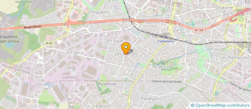 localisation de l'entreprise CYNPRISS à COLOMIERS