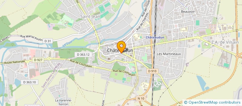 localisation de l'entreprise CYNTHIA FLOR à CHATEAUDUN