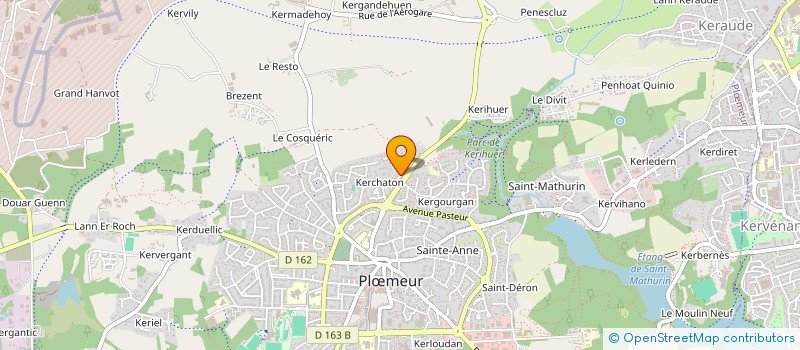 localisation de l'entreprise CYNTHIA MORIZUR IMMOBILIER  PLOEMEUR