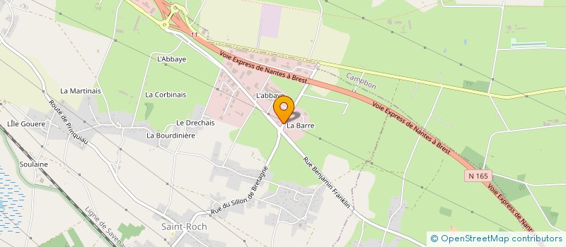 localisation de l'entreprise CYNTHOM  PONTCHATEAU