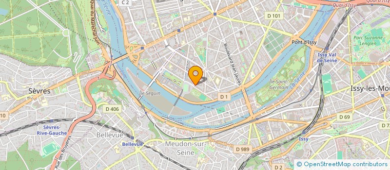 localisation de l'entreprise CYOM à BOULOGNE-BILLANCOURT