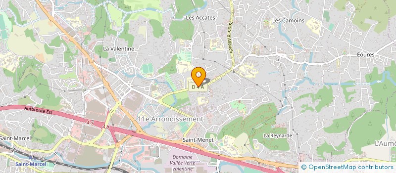localisation de l'entreprise CYORA à MARSEILLE