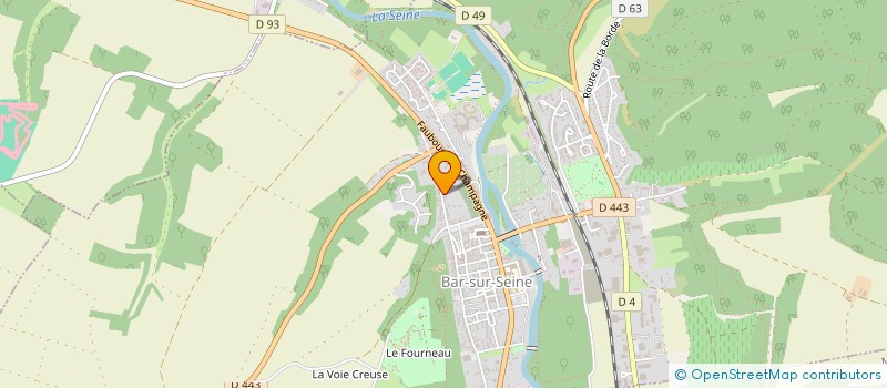 localisation de l'entreprise CYP HOLDING à BAR-SUR-SEINE