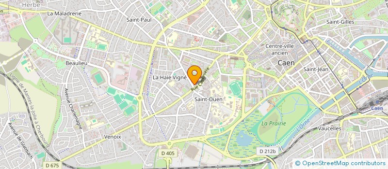 localisation de l'entreprise CYP RENOVATION à CAEN