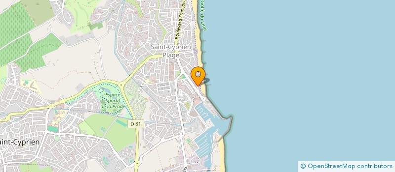 localisation de l'entreprise CYPBEL  SAINT-CYPRIEN