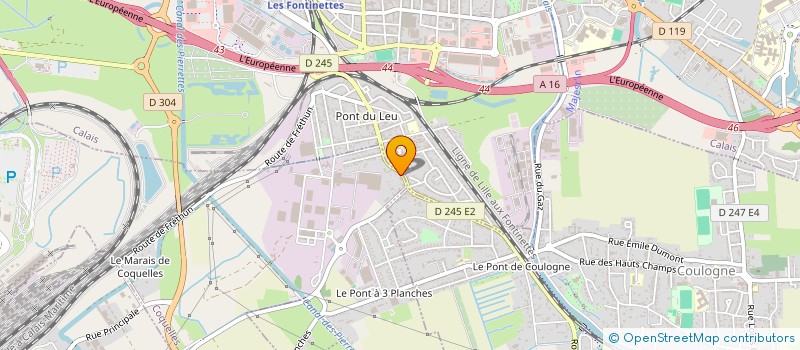 localisation de l'entreprise CYPHER ELEMENT  COQUELLES