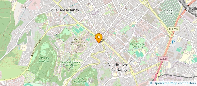 localisation de l'entreprise CYPIER  VANDUVRE-LES-NANCY