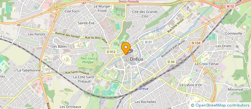 localisation de l'entreprise CYPIO à DREUX