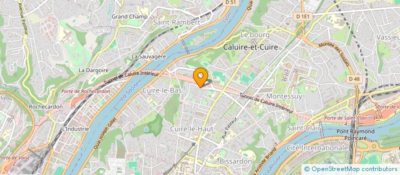 localisation de l'entreprise CYPLEA FAMILY  CALUIRE-ET-CUIRE