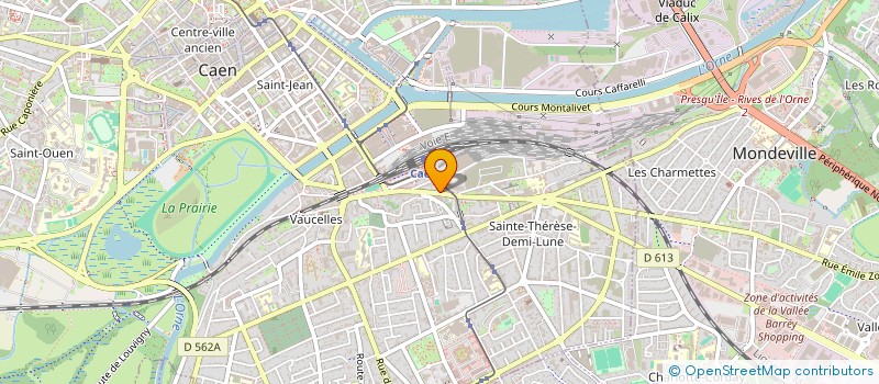 localisation de l'entreprise CYPLUS à CAEN