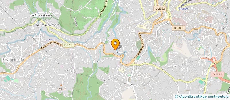 localisation de l'entreprise CYPREA  GRASSE