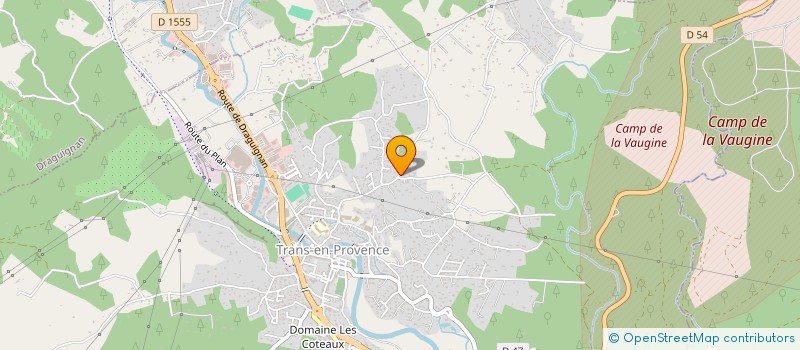 localisation de l'entreprise CYPRES à TRANS-EN-PROVENCE