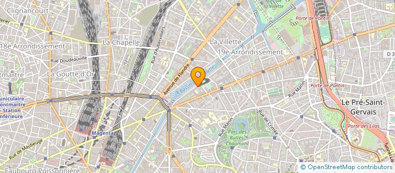 localisation de l'entreprise CYPRES (SOCIETE D'INITIATIVES POUR LE RESPECT DE L'ENVIRONNEMENT ) à PARIS