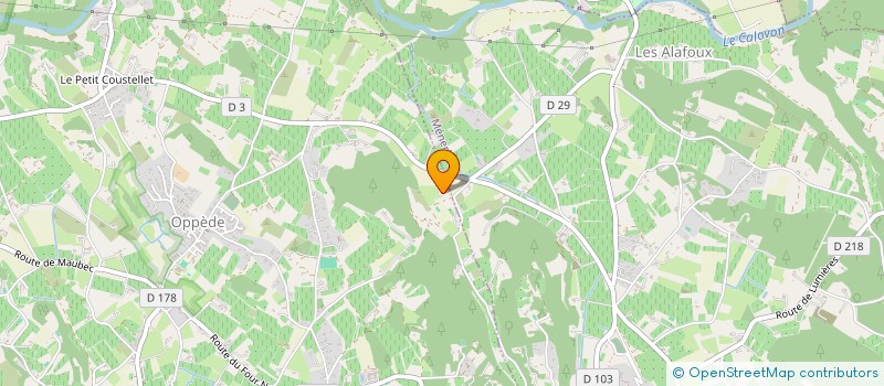 localisation de l'entreprise CYPRESS PARC  OPPEDE