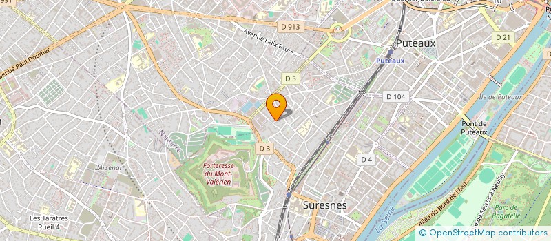 localisation de l'entreprise CYPRIEN CHEVREMONTS à SURESNES