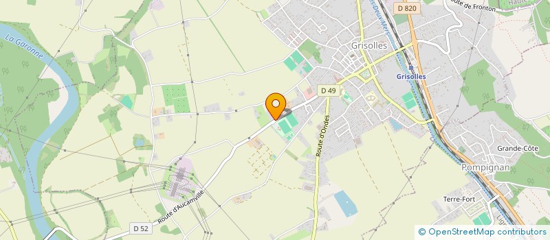 localisation de l'entreprise CYPRIEN EURO TRANSPORTS  GRISOLLES