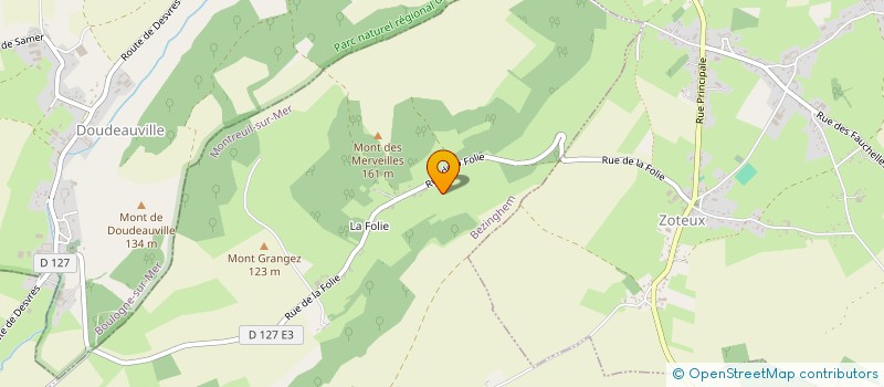 localisation de l'entreprise CYPRIEN PATRIMOINE  BEZINGHEM