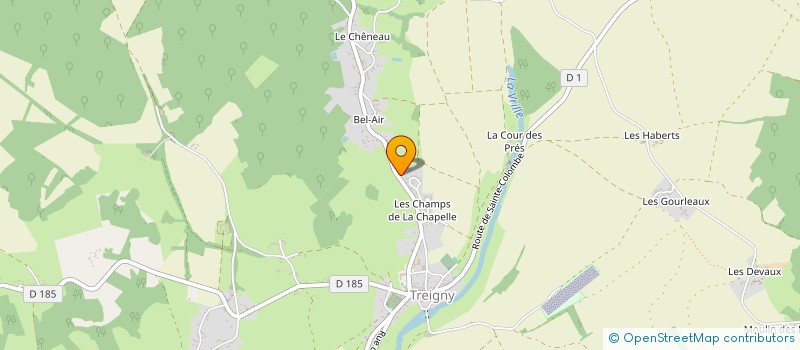 localisation de l'entreprise CYPRINUS VALLEY à SAINT-SAUVEUR-EN-PUISAYE