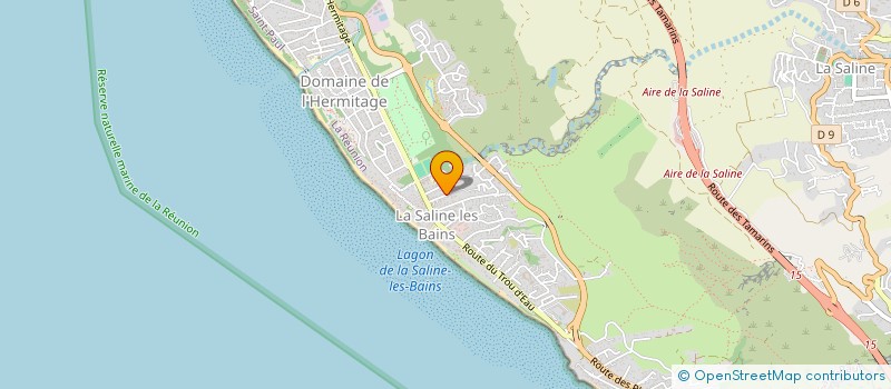 localisation de l'entreprise CYPRIS 1  SAINT-PAUL