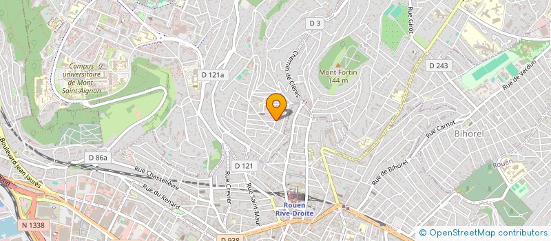 localisation de l'entreprise CYPRIS  MONT-SAINT-AIGNAN