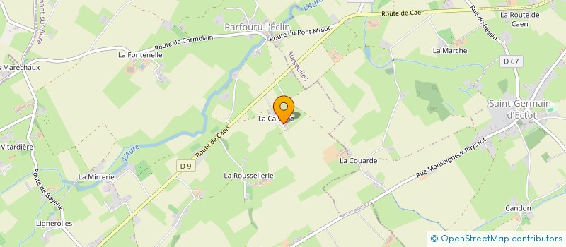 localisation de l'entreprise CYPRUS PRIME  CAUMONT-SUR-AURE