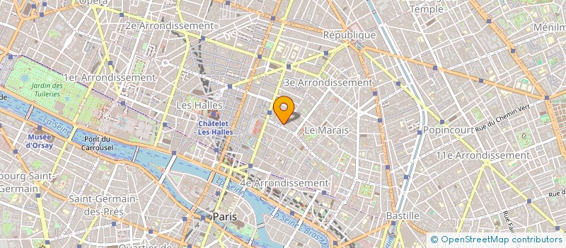 localisation de l'entreprise CYQLOP CONSULTING à PARIS