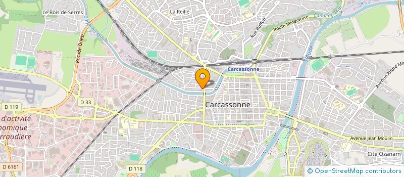 localisation de l'entreprise CYR  CARCASSONNE