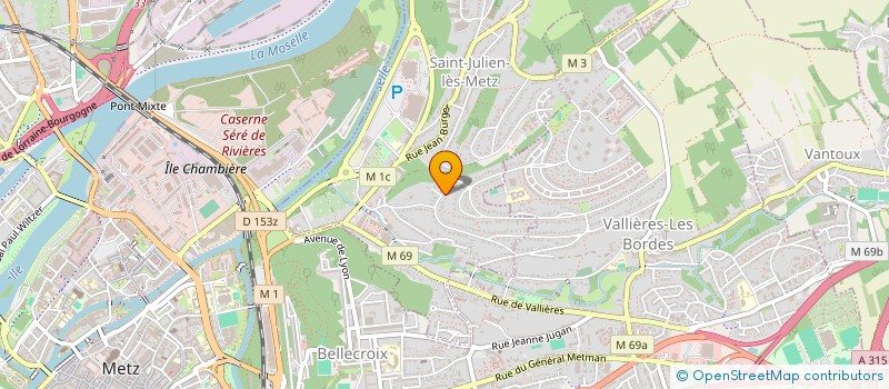 localisation de l'entreprise CYR à SAINT-JULIEN-LES-METZ