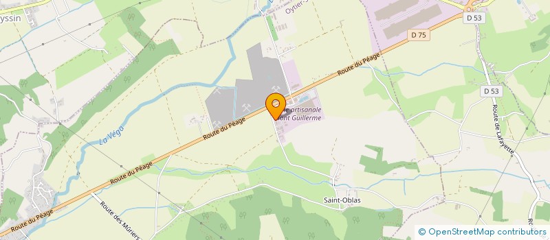 localisation de l'entreprise CYRA  OYTIER-SAINT-OBLAS