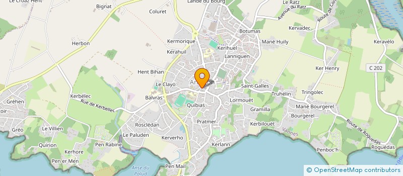 localisation de l'entreprise CYRAGO  ARRADON